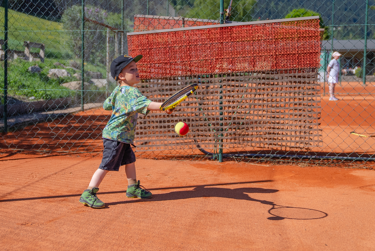Großer Andrang beim Kinderschnuppertraining des TC Axams